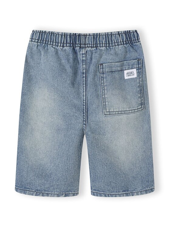 minoti minoti Szorty jeansowe 29SHORT252 Błękitny Regular Fit