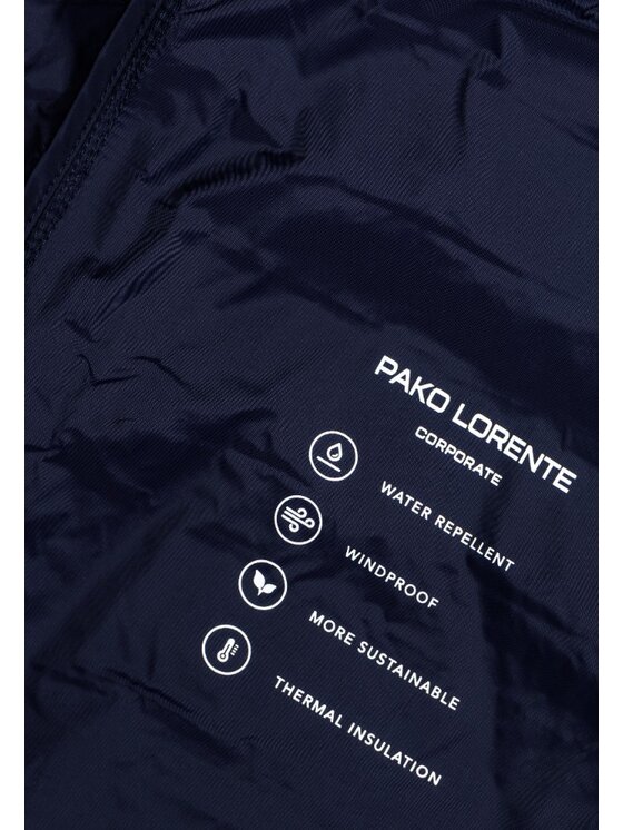 Pako Lorente Pako Lorente Bezrękawnik B000B-8X-001 Granatowy Slim Fit