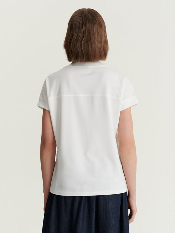 TATUUM TATUUM Bluzka MASEL Kremowy Classic Fit