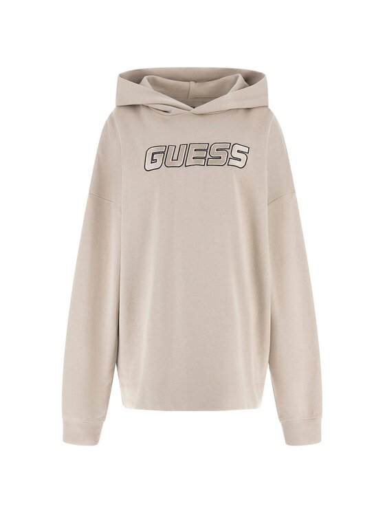 Guess Guess Bluza 176647 Beżowy Classic Fit