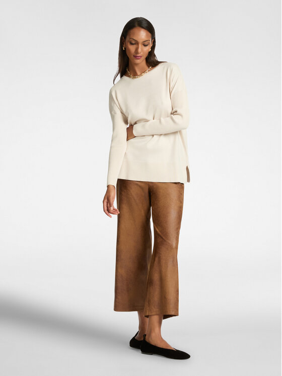Elena Mirò Elena Mirò Kardigan M441Z000569N002 Biały Regular Fit