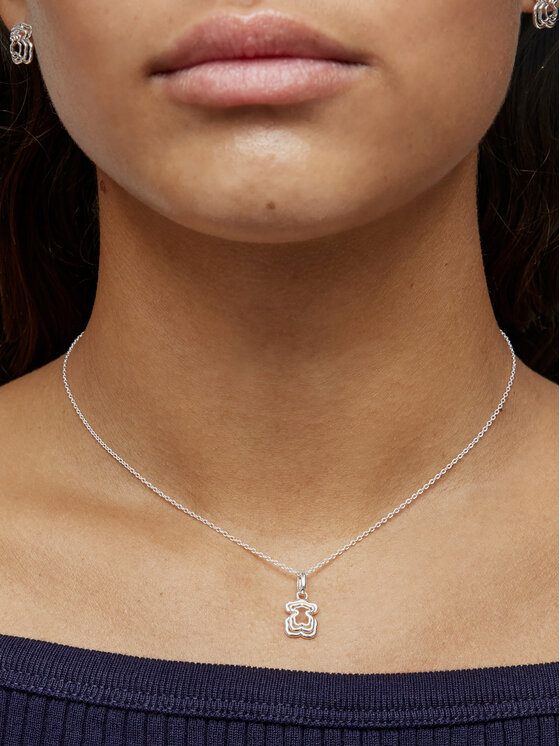 TOUS TOUS Колие Bickie 1004341300 Сребрист