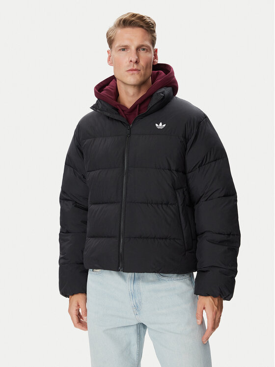 adidas adidas Zimní bunda KR7190 Černá Regular Fit
