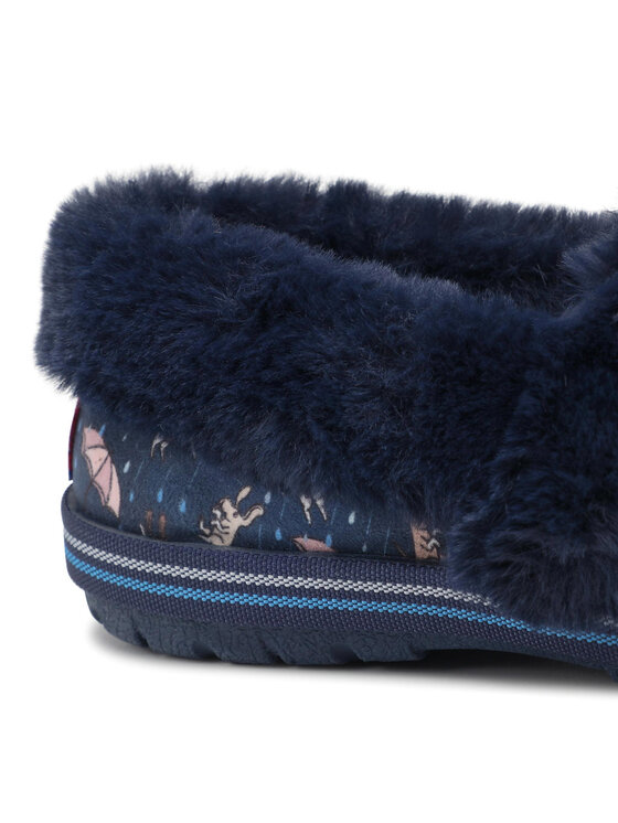 Skechers Skechers Kapcie BOBS Movie Night 113486/NVMT Granatowy