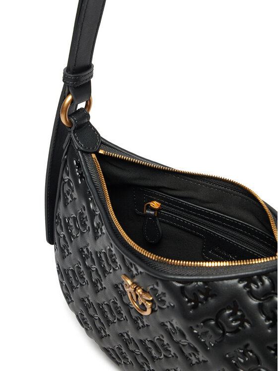 PINKO PINKO Τσάντα Half Moon Mini Fl . AI 24-25 PLTT 102790 A1YB Μαύρο