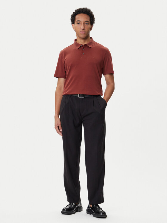 Calvin Klein Calvin Klein Polo Supima LV04LB276G Marrone Regular Fit
