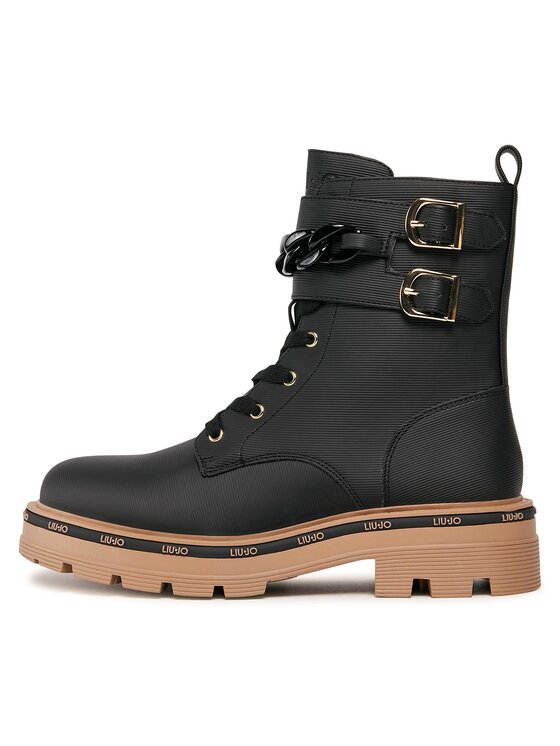 Liu Jo Liu Jo Schnürstiefeletten Taylor 625 4F3715 EX014 Schwarz