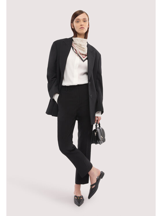 Trussardi Trussardi Pantaloni di tessuto P231A002412N033 Nero Regular Fit