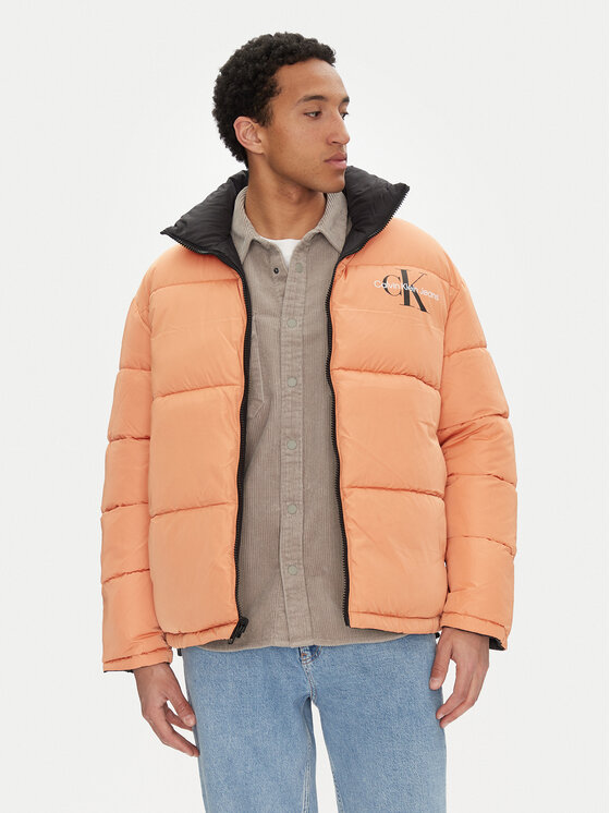 Calvin Klein Jeans Calvin Klein Jeans Зимно яке 90's J30J324438 Черен Oversize