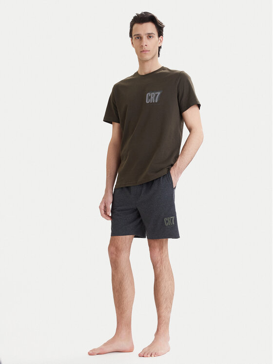 Cristiano Ronaldo CR7 Cristiano Ronaldo CR7 Pyžamo 8730-41 Zelená Regular Fit