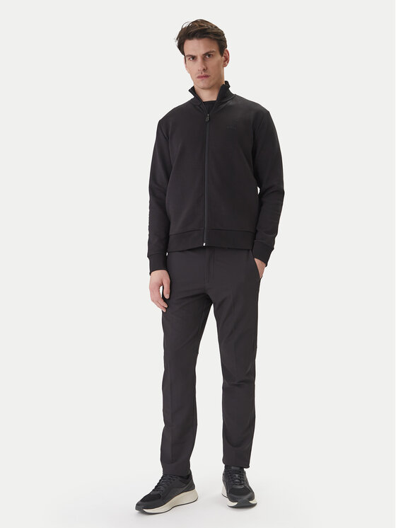BOSS BOSS Pulóver Skaz 50555496 Fekete Regular Fit