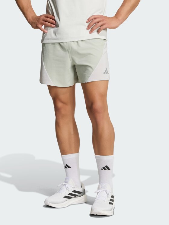 adidas adidas Szorty sportowe adi365Breeze Running Zielony Regular Fit
