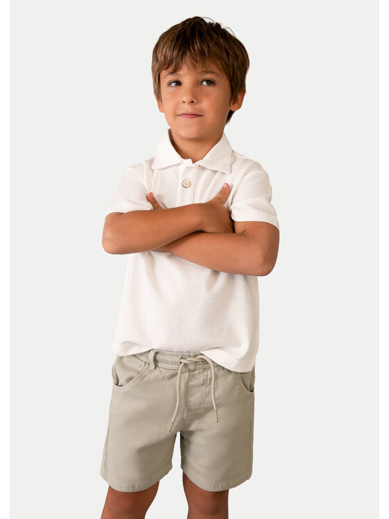 Mayoral Mayoral Шорти з тканини 3207 Бежевий Regular Fit