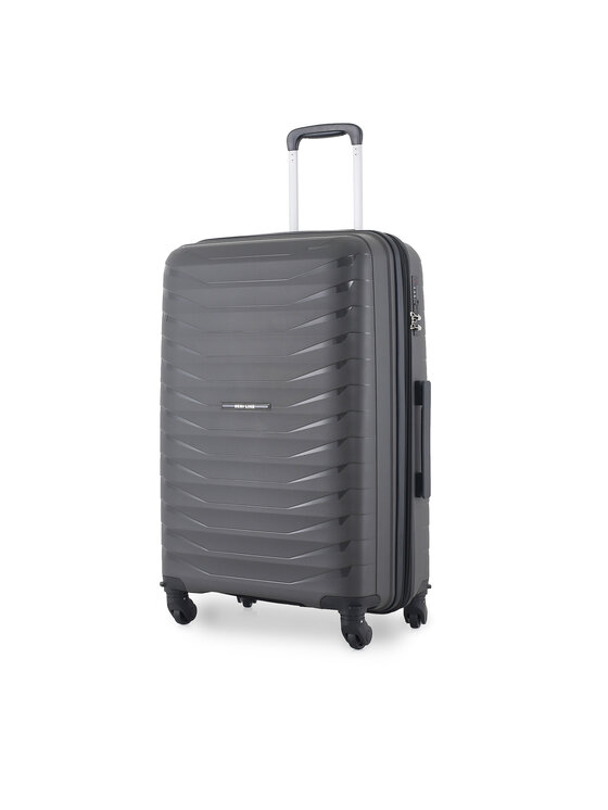 Semi Line Semi Line Valigia media T5586-4 Grigio