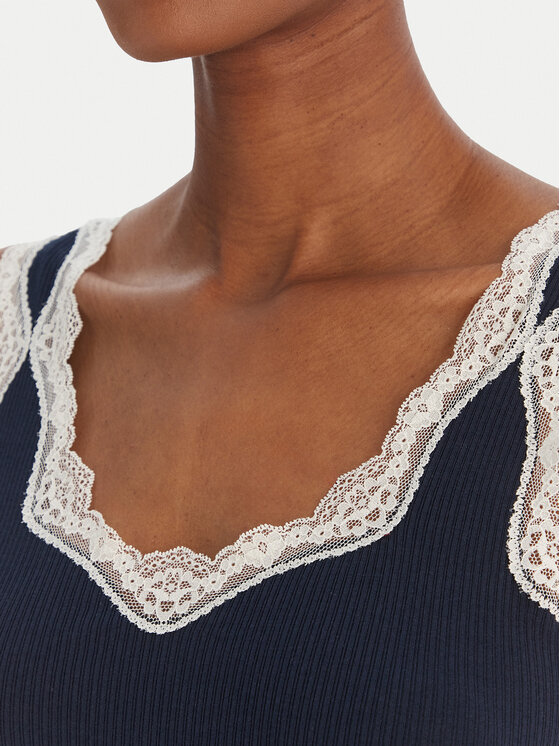 Tommy Hilfiger Tommy Hilfiger Pidžaama UW0UW06215 Tumesinine Regular Fit