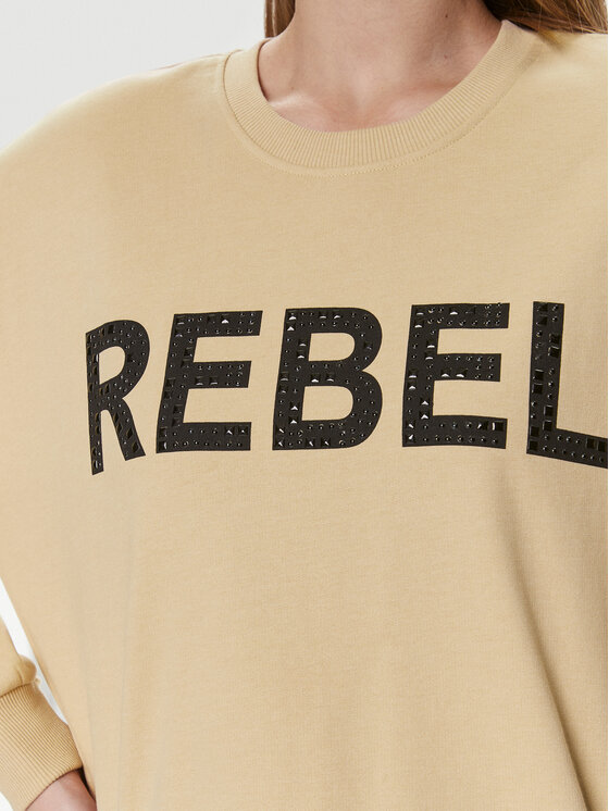 ONLY ONLY Суитшърт Coco 15310260 Бежов Regular Fit