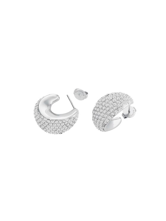 Rosefield Rosefield Kolczyki Pavé Collection Srebrny