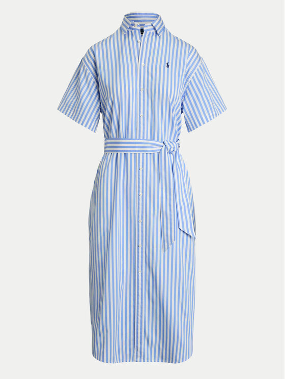 Polo Ralph Lauren Polo Ralph Lauren Hemdkleid 211959911001 Blau Regular Fit
