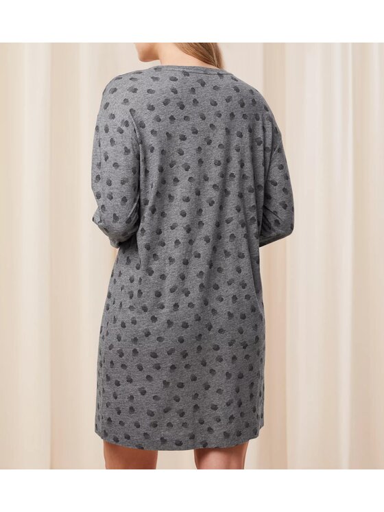 Triumph Triumph Koszula nocna Endless Comfort NDK LSL 36 Szary Relaxed Fit