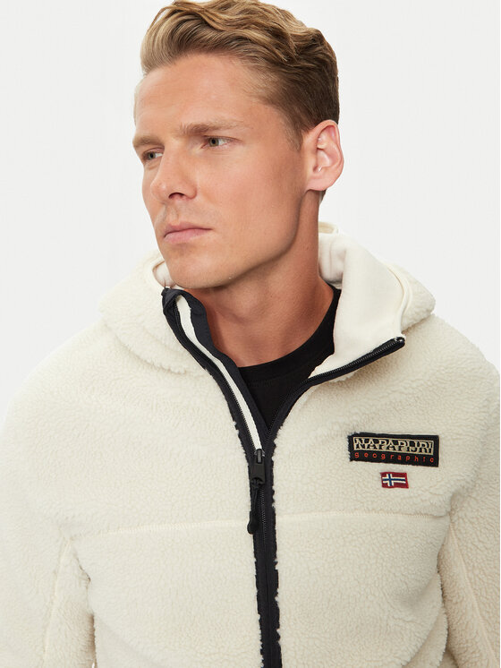 Napapijri Napapijri Флісовий реглан T-Tynik NP0A4IA8 Бежевий Regular Fit