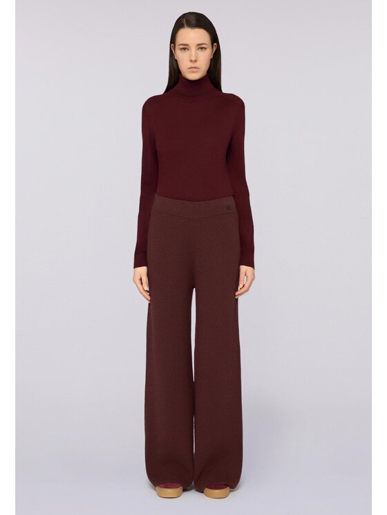 Trussardi Trussardi Pantaloni di tessuto P6036000015N036 Marrone A-Line Fit