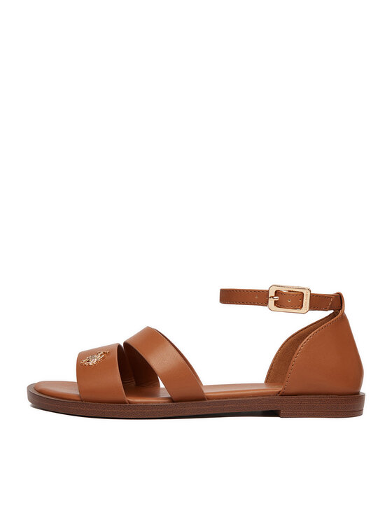 U.S. Polo Assn. U.S. Polo Assn. Сандали EO-CASSIE003W/6Y1 Кафяв