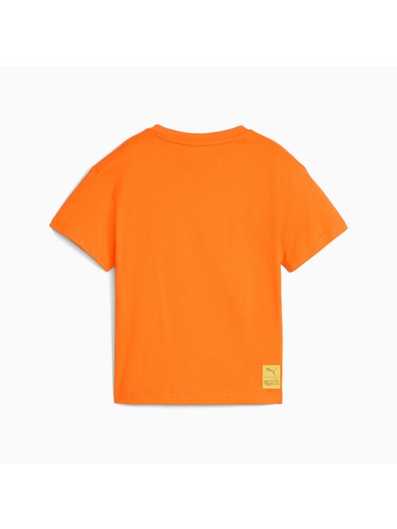 Puma Puma T-Shirt 632401 Pomarańczowy Regular Fit
