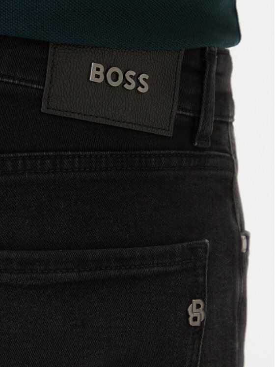 BOSS BOSS Blugi H-Re.Maine 50556509 Negru Regular Fit
