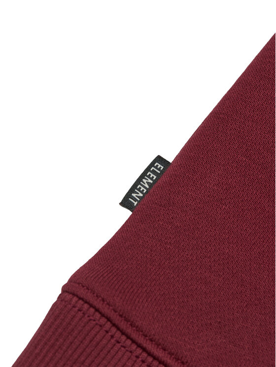 Element Element Mikina Icon Embroidery ELYFT00199 Bordová Regular Fit