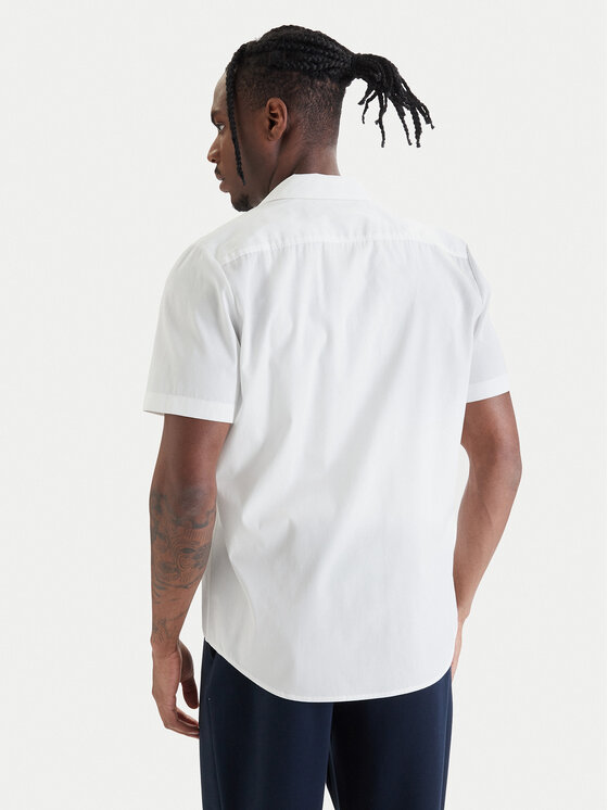 HUGO HUGO Košeľa Ellino 50560584 Biela Relaxed Fit