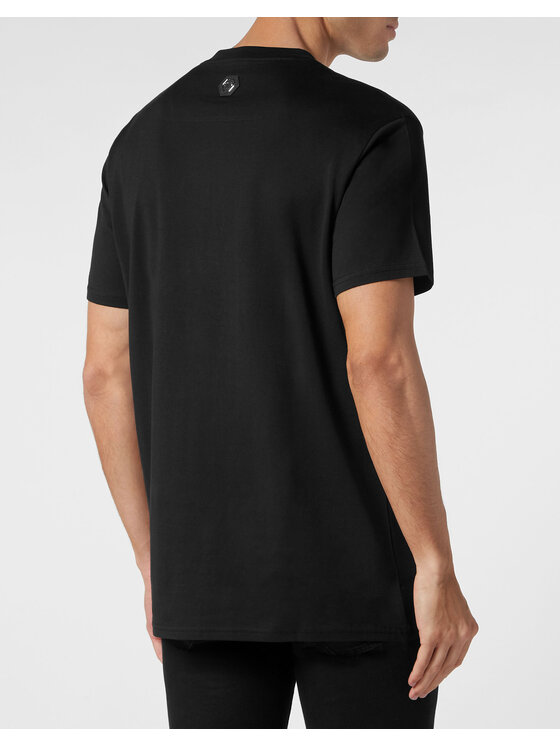PHILIPP PLEIN PHILIPP PLEIN T-Shirt 15121 Czarny Regular Fit