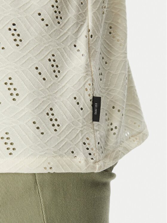 INDICODE INDICODE Košile Injerry 20-612 Écru Regular Fit
