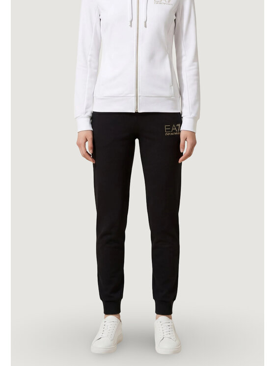 EA7 Emporio Armani EA7 Emporio Armani Tuta 8NTV51 TJ9RZ M0003 Bianco Regular Fit