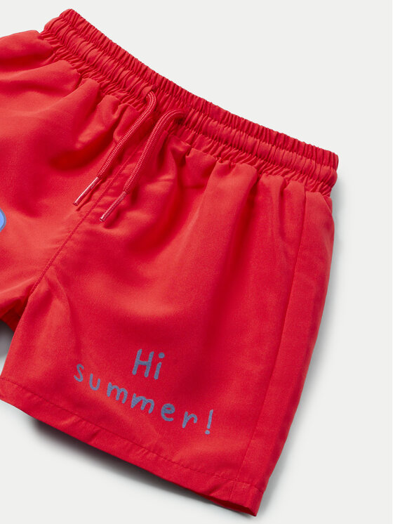 Mayoral Mayoral Pantaloni scurți pentru înot 1649 Roșu Regular Fit