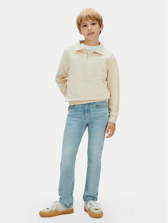Calvin Klein Jeans Calvin Klein Jeans Jeansy LVCKSJC45B Błękitny Slim Fit