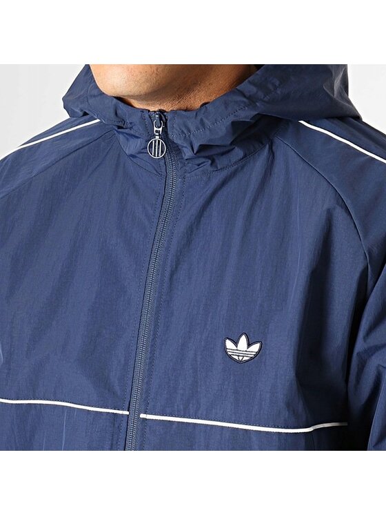 adidas Originals adidas Originals Kurtka przejściowa SHELL JACKET Granatowy Regular Fit