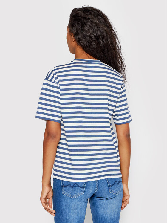 Pepe Jeans Pepe Jeans T-shirt Claire PL504349 Plava Regular Fit