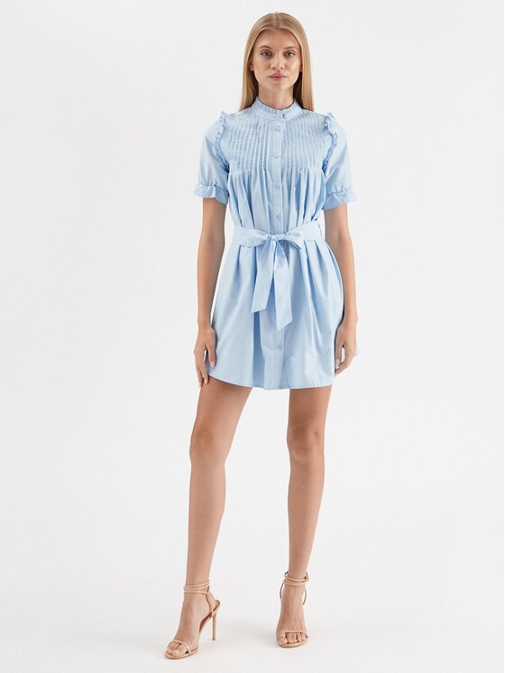 Noisy May Noisy May Hemdkleid Frig 27023861 Blau Regular Fit