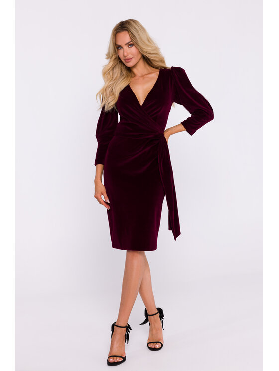 Made of Emotion Made of Emotion Abito da sera M829 Bordeaux Premium Fit