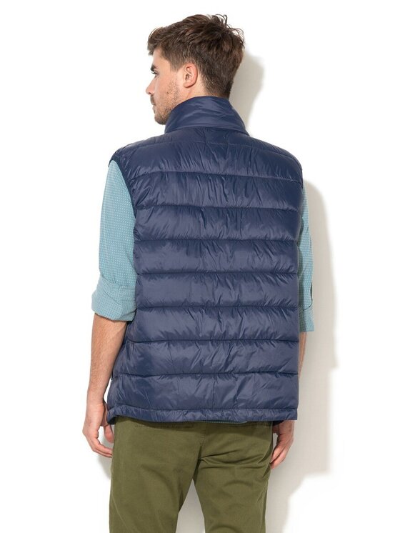 Mustang Mustang Gilet LIGHT WEIGHT VEST Blu Regular Fit