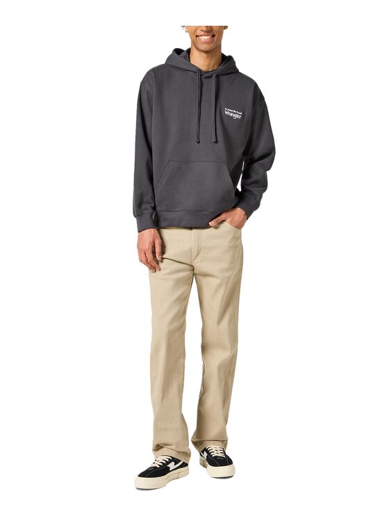 Wrangler Wrangler Bluza 112357324 Czarny Regular Fit