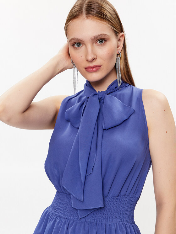 Luisa Spagnoli Luisa Spagnoli Večernja haljina Padova 539673 Ljubičasta Regular Fit