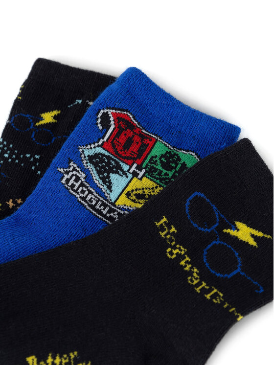 Harry Potter Harry Potter Κάλτσες ACCCS-AW24-226WBHP (3-pack) Μαύρο
