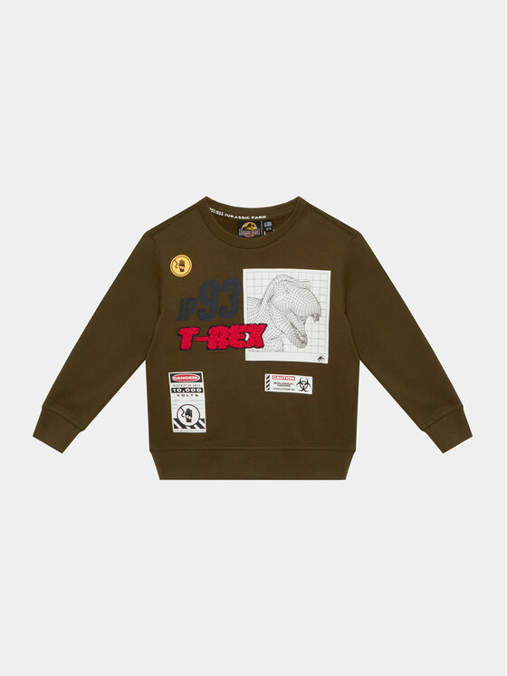 Original Marines Original Marines Суитшърт DDAV2639B Зелен Regular Fit