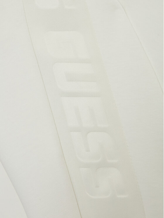Guess Guess Μπλούζα J2YQ25 FL03S Λευκό Regular Fit