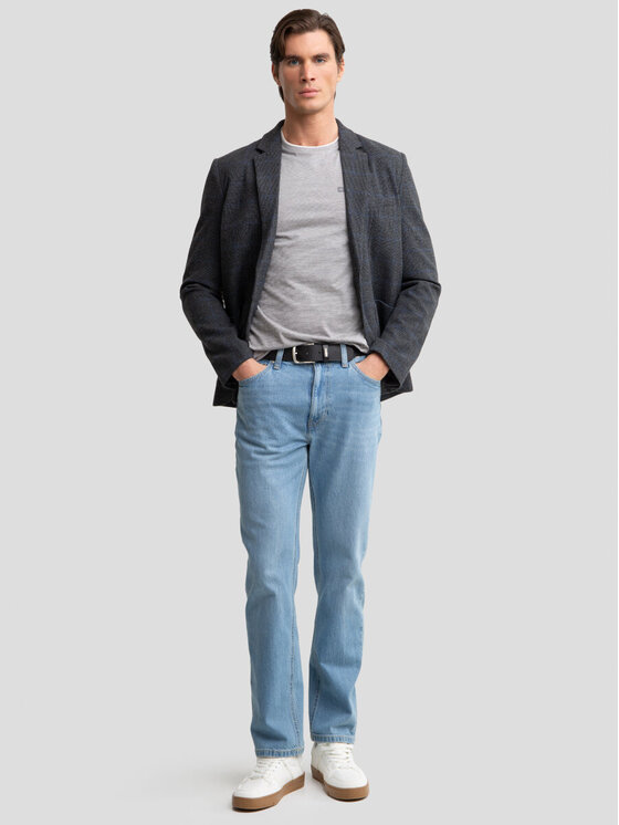 BIG STAR BIG STAR T-Shirt FREDRIS_903_150 Szary Basic Fit