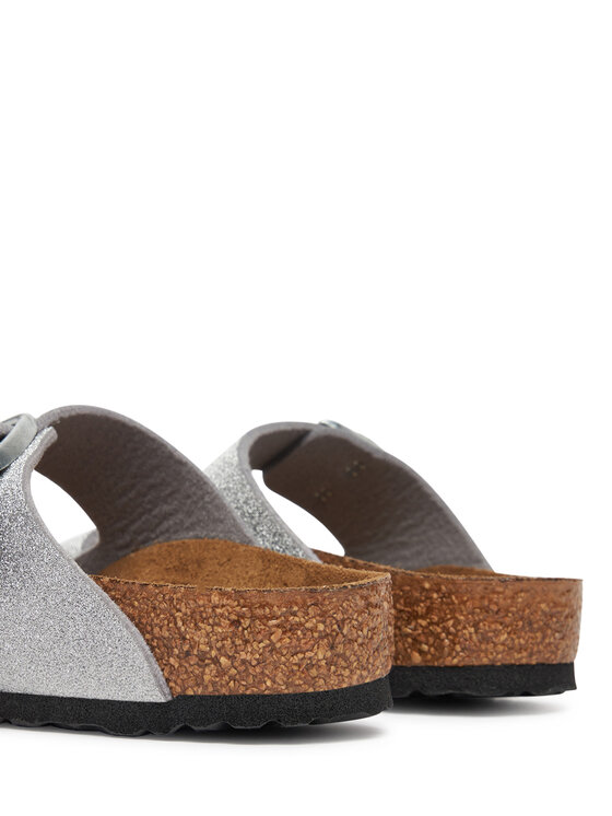 Birkenstock Birkenstock Natikače Arizona Kids 1030477 Srebrna