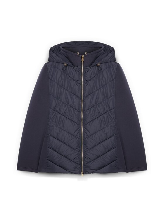 Fiorella Rubino Fiorella Rubino Giubbotto piumino F058T001492N034 Blu A-Line Fit