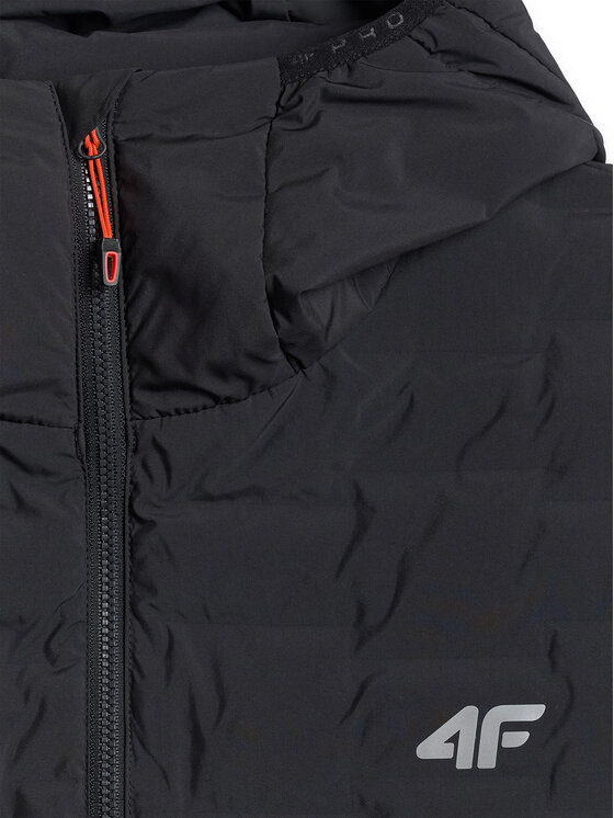 4F 4F Kurtka outdoor TREKKING Czarny Regular Fit