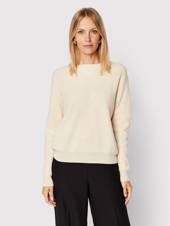 Max Mara Leisure Πουλόβερ Mirna 33660326 Μπεζ Regular Fit